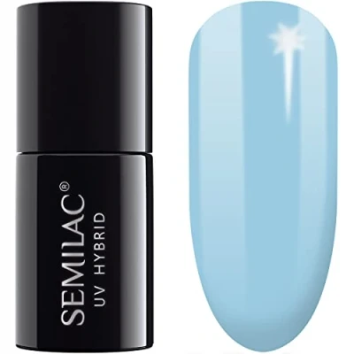 Abbildung von Semilac Extend UV Nagellack 5in1 807 Pastel Blue 7ml