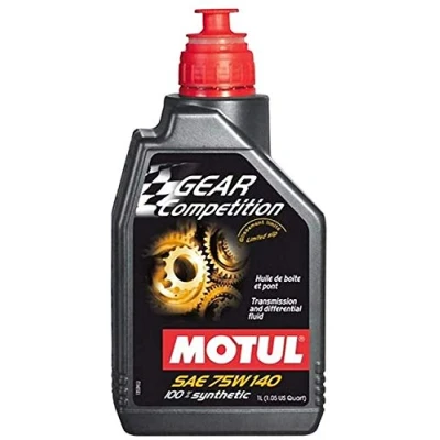 Abbildung von MOTUL Gear Competition 110059 Achsgetriebeöl 1 für erschwerte Einsatzbedingungen 75W 140 API GL 5 BMW: Limousine, 3 Touring