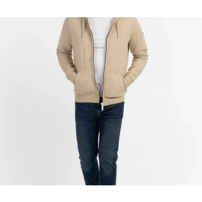 Abbildung von DREIMASTER Maritim Herren Kapuzenjacke S / Weiß 51% Baumwolle 49% Polyester