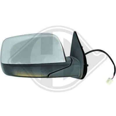 Abbildung von Außenspiegel Diederichs 5672827 links chrom für elektr.Spiegelverstellung, unbeheizt MAZDA: BT 50 Pickup