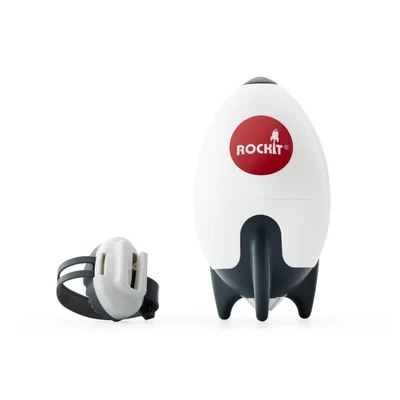 Abbildung von Rockit Kinderwagenaufsatz portabler Kinderwagenschaukler (batteriebetrieben), für alle Kinderwagen oder Buggys geeignet