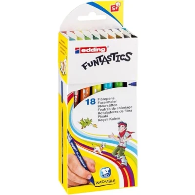Abbildung von edding 15 Funtastics fibre pens 1mm assorti 18 kleuren 4