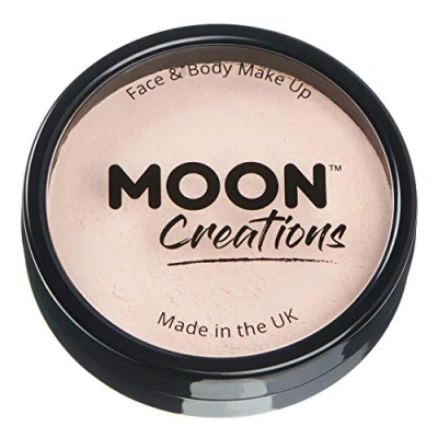 Abbildung von Moon Creations Pro Gesichts und Körper Make up, professionelle Farbfarben Kuchentöpfe für Gesichtsfarbe, Kostüme, Feste, Halloween Kinder, Erwachsene (blasse Haut, 36 g)