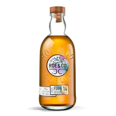 Abbildung von Roe &amp; Co Flor 14 Jahre, Single Grain Irish Whiskey, 46% vol, Einzelflasche, 700 ml