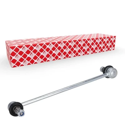 Abbildung von febi BILSTEIN 33762 Koppelstange Vorderachse links, rechts 300 M10 x 1,25 Plus mit selbstsichernder Mutter Stahl schwarz