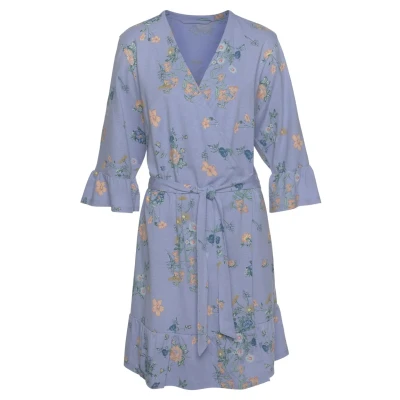 Abbildung von Lascana Kimono Bademantel, Damen, Größe: 32/34, Ecru