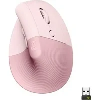 Abbildung von Logitech Lift Vertikale ergonomische Maus Rosa