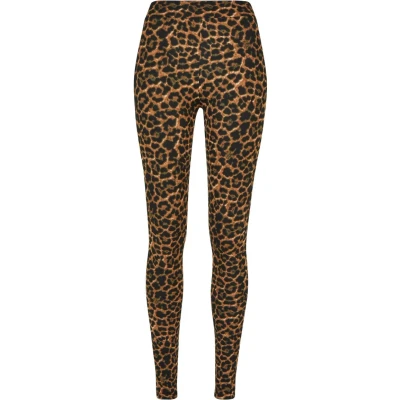 Abbildung von Urban Classics SOFT AOP Leggings Hosen, Damen, Größe: XXL, Darkleo