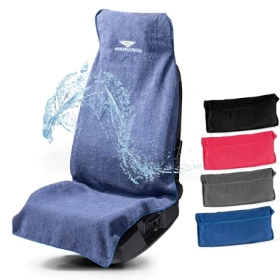 Abbildung von Walser Sitzaufleger Multicover, universal Auto Sitzauflage, waschbarer Autositz Überwurf Marineblau