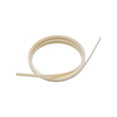 Abbildung von Musiclily Basic ABS Kunststoff Gitarren Binding 1650x6,5x1mm für Akustik und Konzertgitarre, Elfenbein