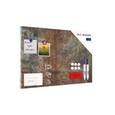 Abbildung von ALLboards Magnettafel Metallische ROST KORROSION ROSTFARBE