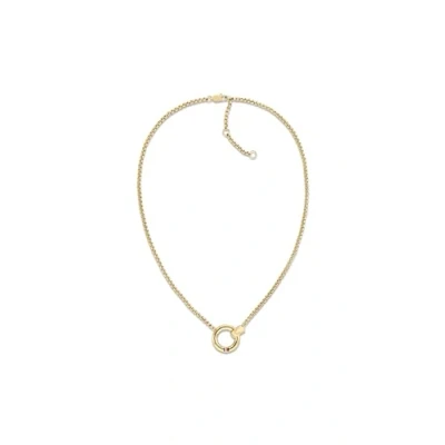 Abbildung von Tommy Hilfiger Circles Halskette goldcoloured, Damen, Größe: One Size, Gold coloured