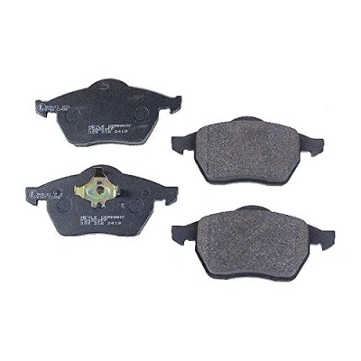 Abbildung von MEYLE 025 216 2419 Bremsbelagsatz ORIGINAL Quality Vorderachse für Verschleißwarnanzeiger vorbereitet mit Anti Quietsch Blech AUDI: A4 B5 Avant