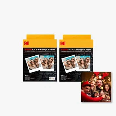 Abbildung von Kodak 4PASS Filmkartusche 10,2 x cm (120 Blatt) für Mini Shot 4 ERA Sofortbildkamera und Fotodrucker