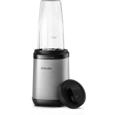 Abbildung von Philips Standmixer &quot;HR2764/00 5000 Series, mit ProBlend Plus Technologie,&quot;, 800 W, 700ml Tritan Becher, kompaktes Design; Edelstahl/Schwarz