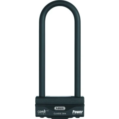 Abbildung von ABUS Bügelsschloss Granit Power 58/140HBIII Motorradschloss mit XPlus Zylinder Sicherheitslevel 18 260 mm Bügelhöhe, Schwarz