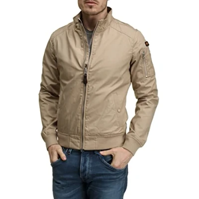 Abbildung von Schott Kenny Leichte Jacke, Herren, Größe: Large, Sand