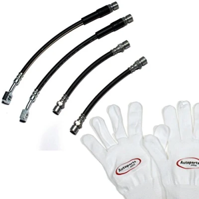 Abbildung von Autoparts Online Set 60002970 4 x Bremsschläuche vorne + hinten