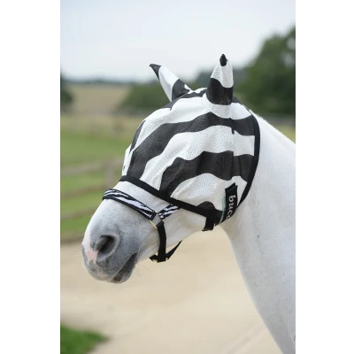 Abbildung von Bucas Buzz Off Fly Maske Zebra XXS
