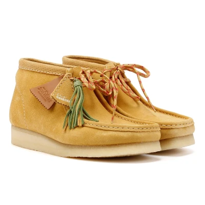 Abbildung von Clarks Originals Wallabee Sportlicher Schnürer, Herren, Größe: 43, Golden tan Schuhe