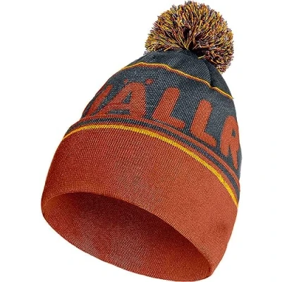 Abbildung von Fjallraven 84768 215 555 Pom Hat Unisex Autumn Leaf Dark Navy Größe OneSize