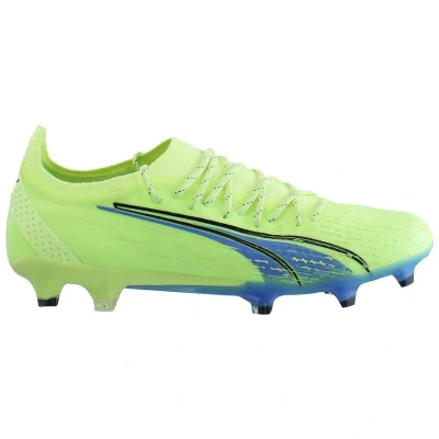 Abbildung von Puma Ultra Ultimate FG/AG Fußballschuh Nocken, Herren, Größe: 41, Fizzy light/parisian night/blue glimmer Schuhe