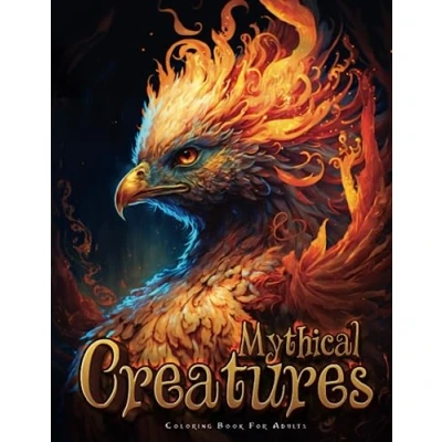 Abbildung von Mythical Creatures Coloring Book for Adults: the Amazing World of Fantasy Animals and Beasts
