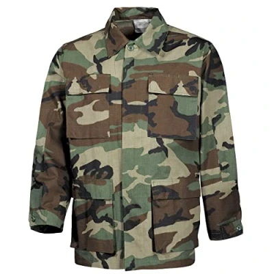 Abbildung von MFH Fieldjacket US BDU Feldjacke, Rip Stop, woodland XL