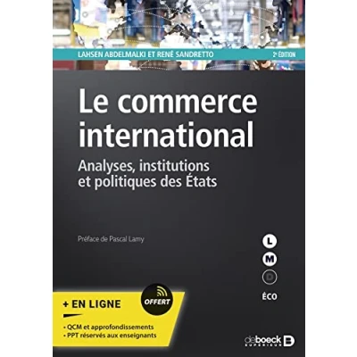 Abbildung von Le commerce international: Analyses, institutions et politiques des États