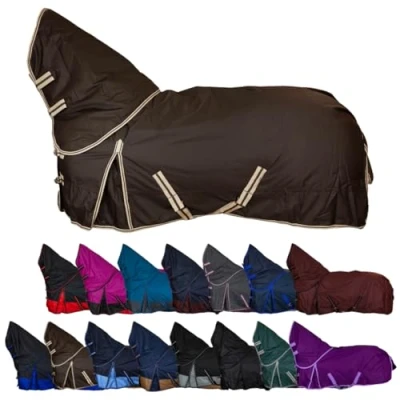 Abbildung von Weidedecke Full Neck Polarfleece 600D BASICLINE dunkelbraun