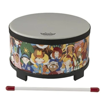 Abbildung von Remo RH 5010 00 Rhythm Club Floor Tom Drm. 10 Zoll Höhe 5 Zoll, Renaissance Fell fest vorgestimmt, für Kinder ab 3 Jahren