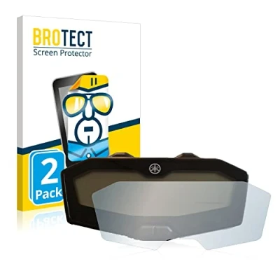 Abbildung von BROTECT (2 Stück Schutzfolie für Yamaha MT 07 2018 2020 Displayschutz Folie Ultra Klar