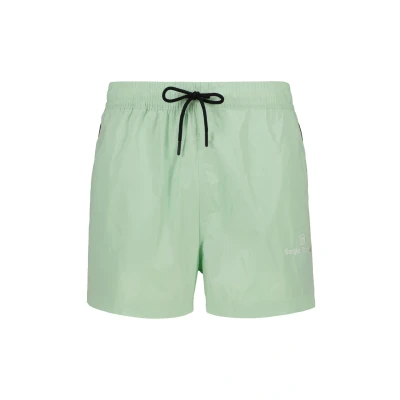 Abbildung von Sergio Tacchini Guaceto Badeshorts, Herren, Größe: Large, Birds egg green black