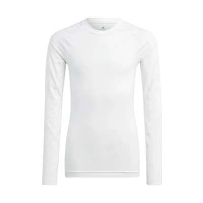 Abbildung von adidas Performance Langarm Unterhemd/shirt für Kinder, Größe: 140, Weiss