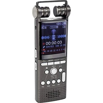 Abbildung von Tie Studio TX26 Mobiler Audio Recorder Schwarz Digitales Aufnahmegerät