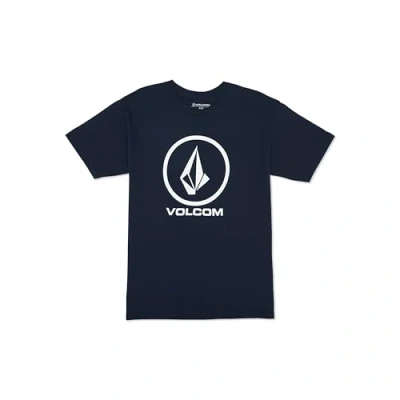 Abbildung von Volcom Herren Crisp Stone kurzen Ärmeln T Shirt, Marineblau, Mittel