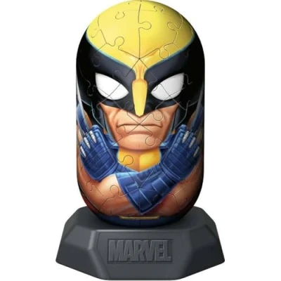 Abbildung von Ravensburger Hylkies: Marvel Sammelfiguren zum selbst zusammenbauen Figur #24 Wolverine Aufbauen, Verlieben, Sammeln Mini Figuren für Fans von Deadpool und der Legends