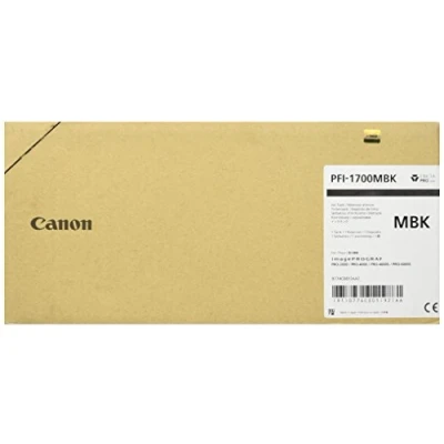 Abbildung von Canon PFI 1700MBK Mattschwarz Druckerpatrone