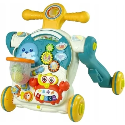 Abbildung von COIL Babywalker Lauflernwagen 5in1, Lernspielzeug, Spieltisch,ab 12 Monaten