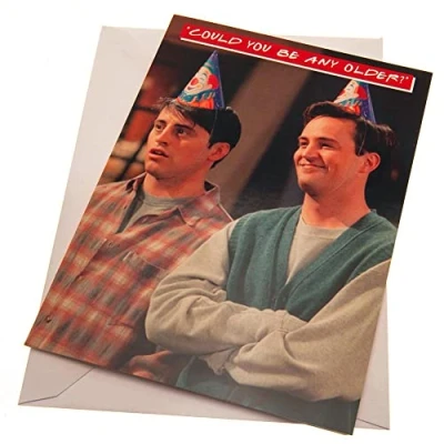 Abbildung von Danilo FD020 Geburtstagskarte, Motiv: Friends TV Serie, mehrfarbig, 17,8 x 12,7 cm