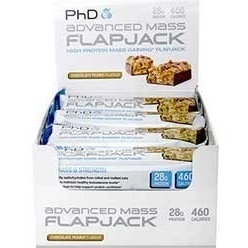 Abbildung von PhD Nutrition Advanced Mass Flapjack 12 x 120g Double Chocolate by