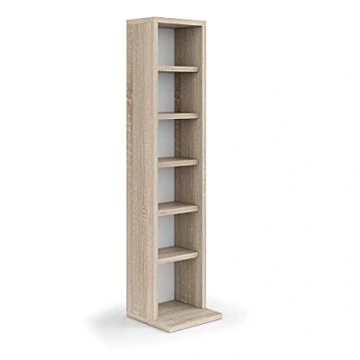 Abbildung von Vicco CD Regal, Sonoma, 21 x 91.8 cm