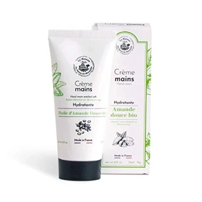 Abbildung von Handcreme mit Bio Mandelöl (Huile d&#039; Amande Douce) 75ml