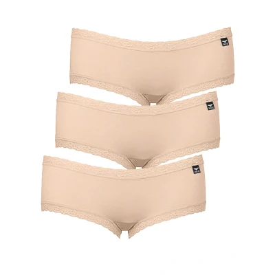 Abbildung von like it! Panty 3er Pack Damen Olivia (Packung, 3 St) Zwickel
