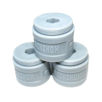 Abbildung von RockShox Unisex Erwachsene Federung Bottomless Token Spacer Gabeln, grau, 35mm