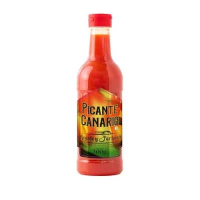 Abbildung von Argodey Fortaleza Scharfe Soße Kanarishe 200g Perfekte Sauce für Fisch, Fleisch, Gemüse, Gofio Escaldado, Kartoffeln und Suppe.