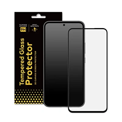 Abbildung von RhinoShield Displayschutz kompatibel mit [Galaxy A54] 9H 3D Gebogenes Edge to Glas Vollständige Abdeckung Klarer &amp; kratzfester