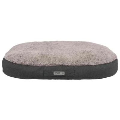 Abbildung von TRIXIE orthopädischesHundekissen &quot;Vital Kissen Bendson, oval, 80 x 55 cm, dunkelgrau/hellgrau&quot; 36424