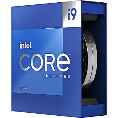 Abbildung von Intel Core i9 13900K Desktop Prozessor, 24 Kerne (8 P und 16 E Kerne) 36 M Cache, bis zu 5,8 GHz