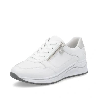 Abbildung von Rieker Keilsneaker, Halbschuh, Schnürschuh, Freizeitschuh mit Soft Einlage
